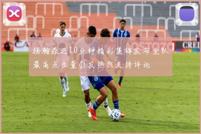 杨瀚森近10分钟精彩集锦发布全队最高点击量引发热烈支持评论